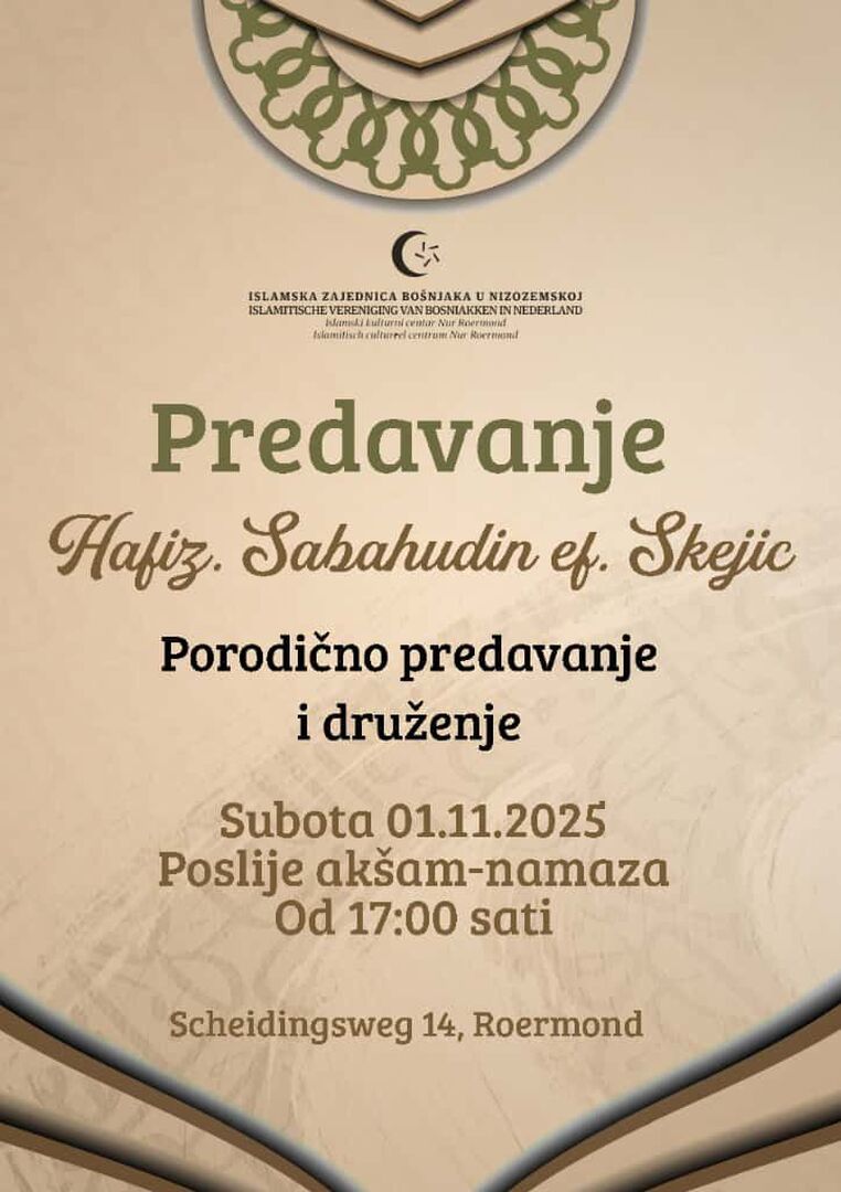 Predavanje i druzenje