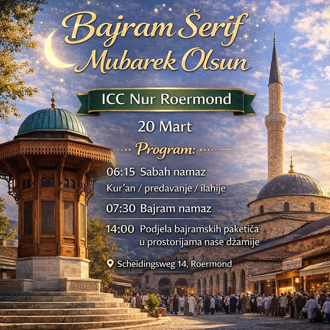 Bajram namaz i podjela djeciji paketica