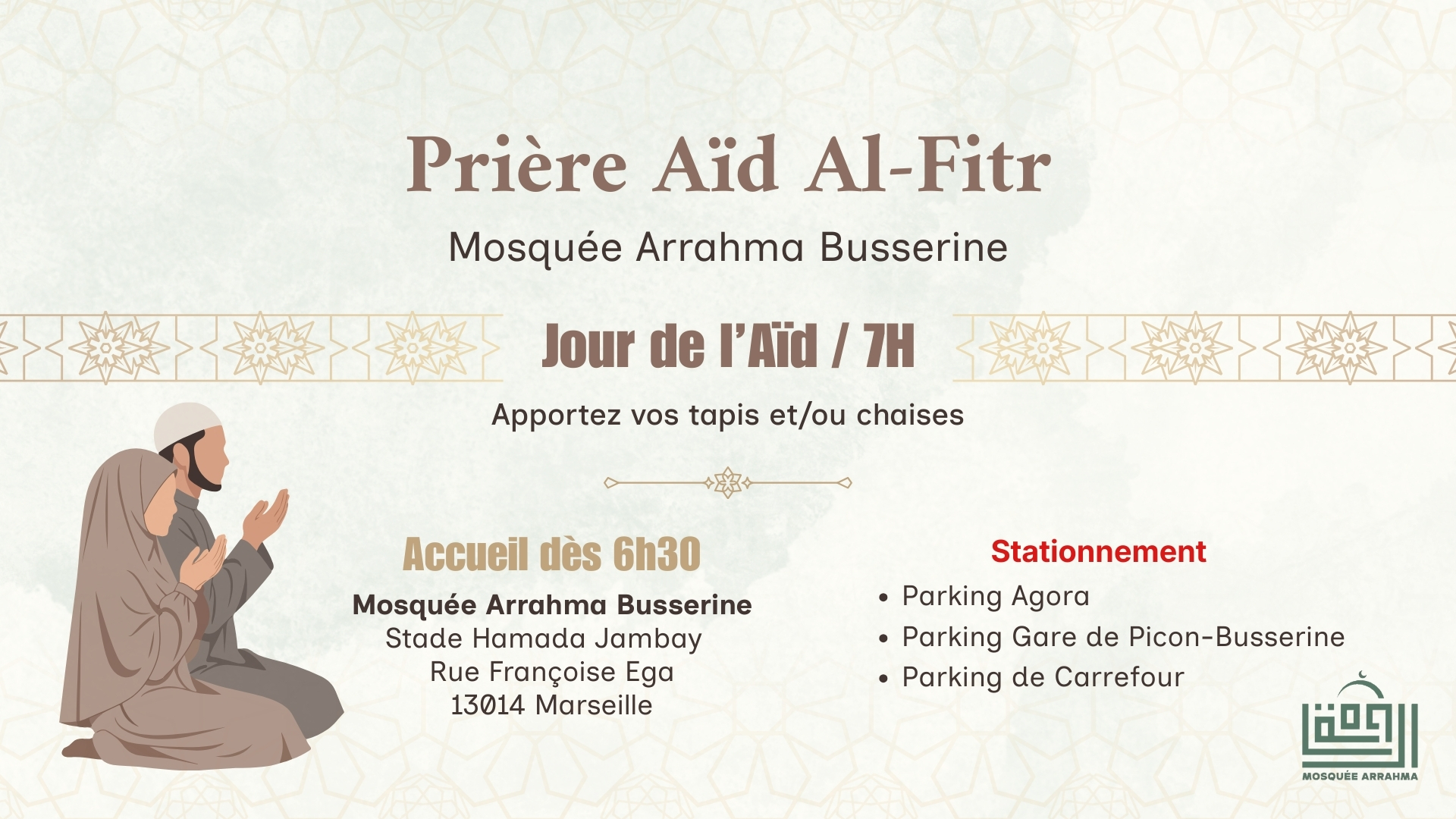 Prière Aïd Al-Fitr