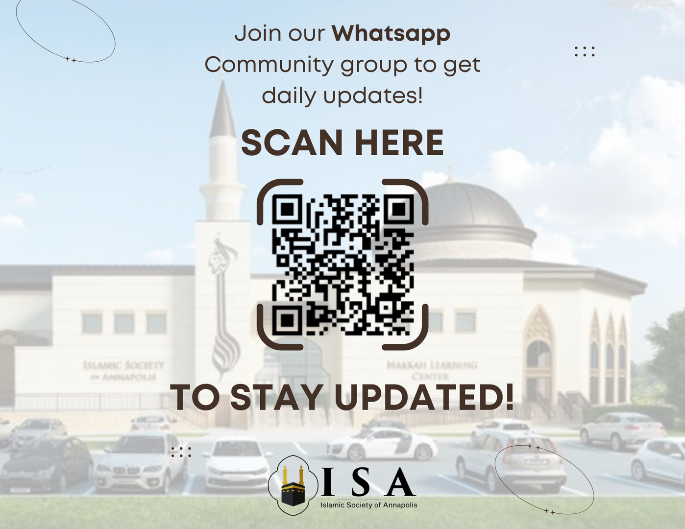Stay Connected via Whatsapp!