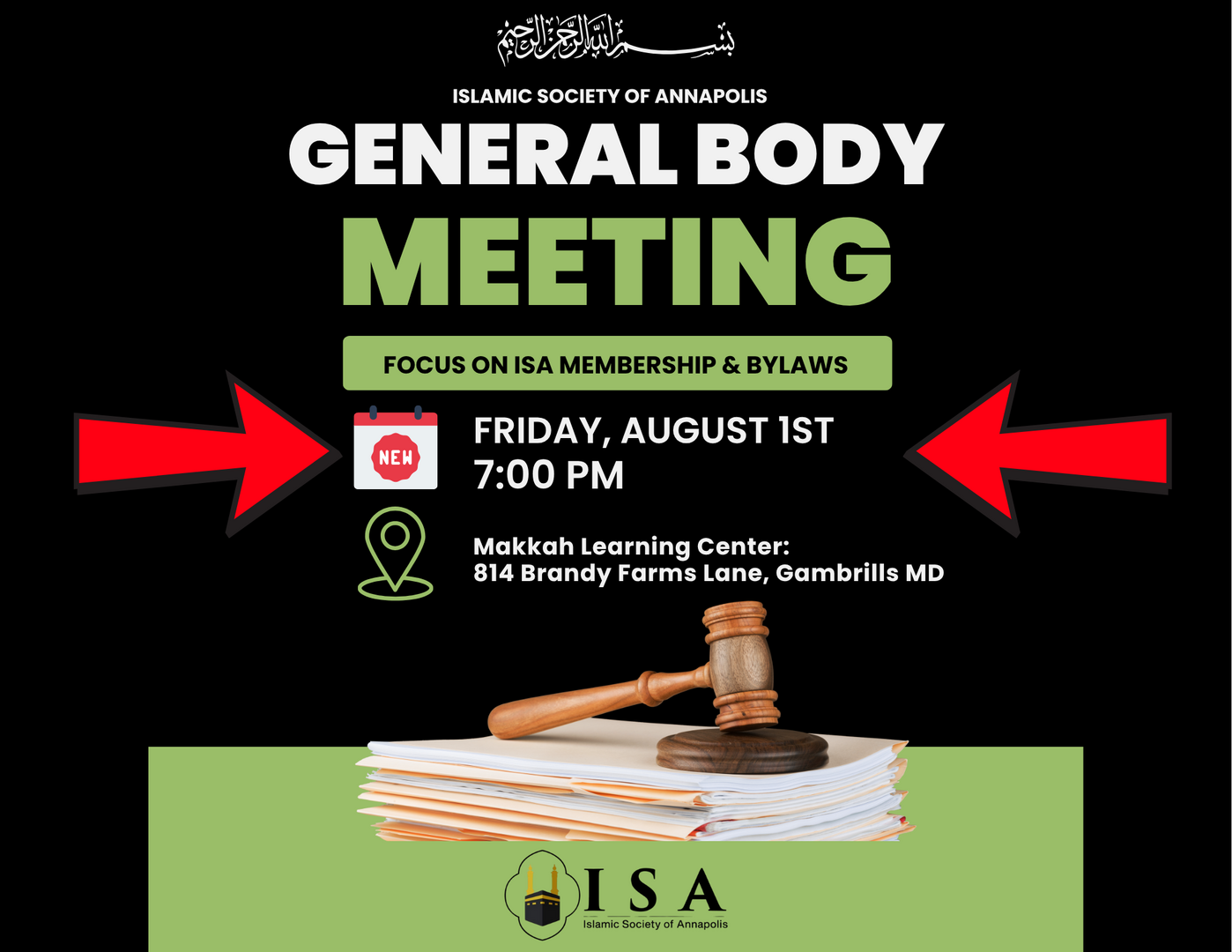 General Body Meeting