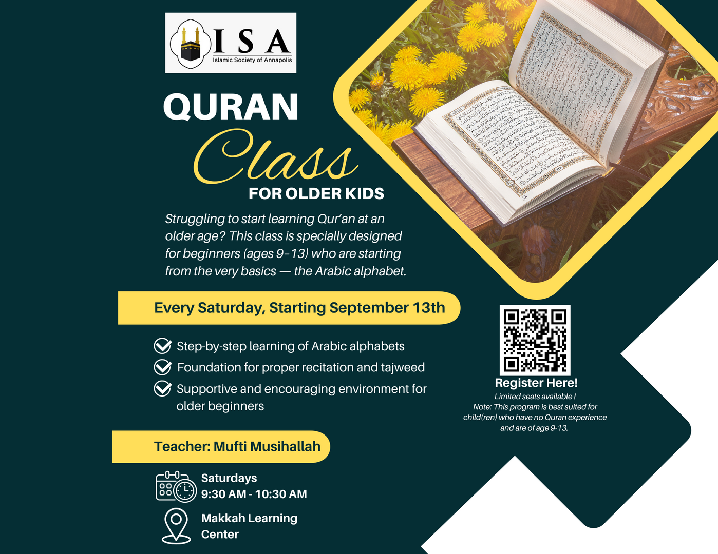Kids Quran Class