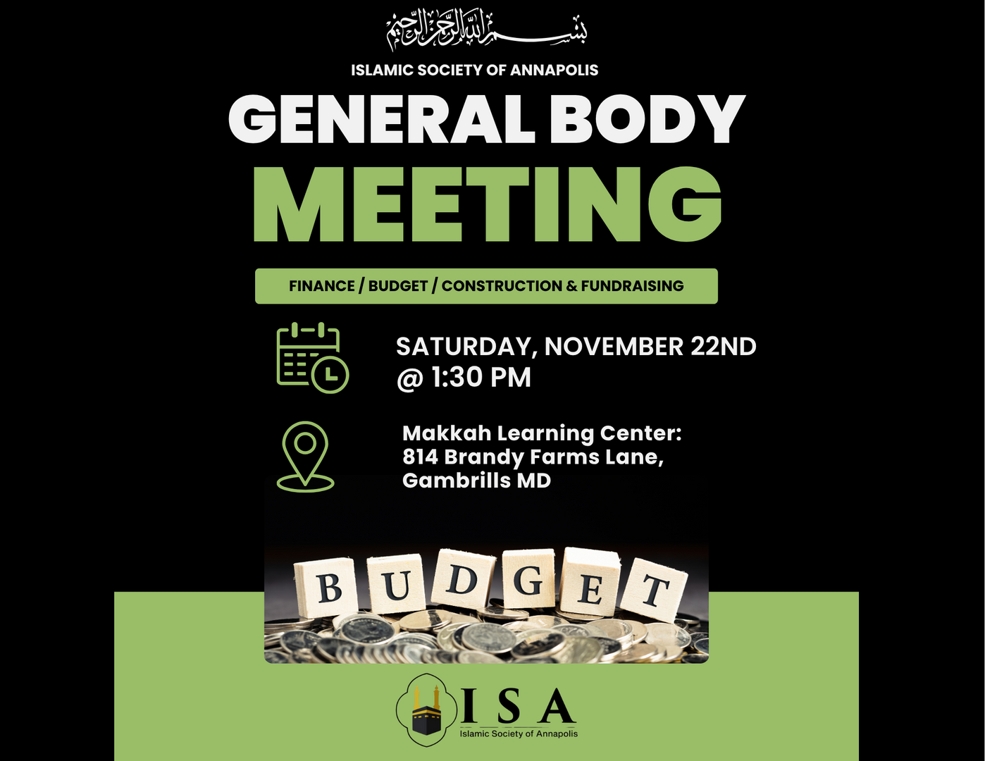 General Body meeting