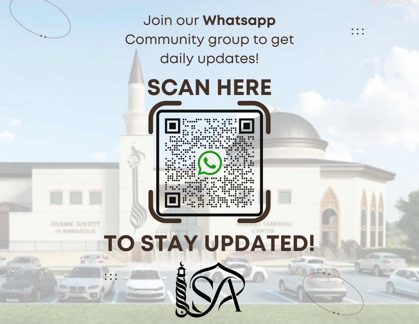 Stay Connected via Whatsapp!