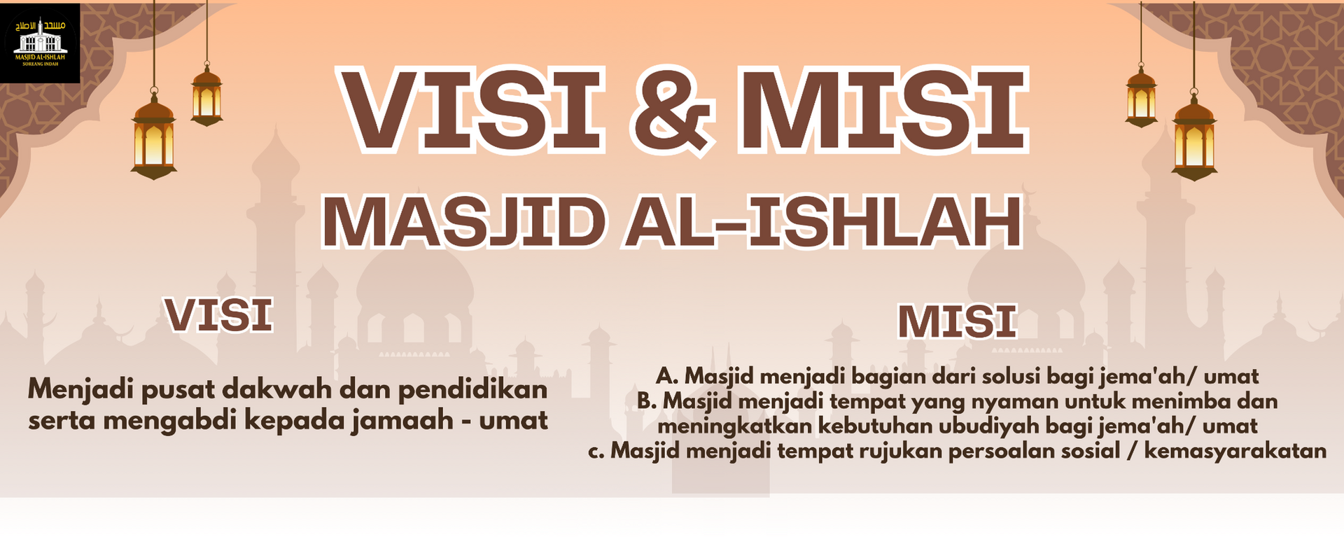 visi misi al-ishlah