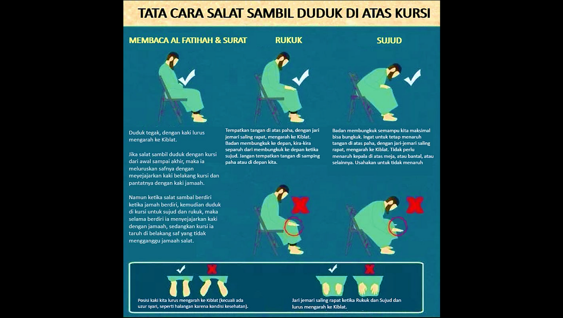 Shalat di kursi