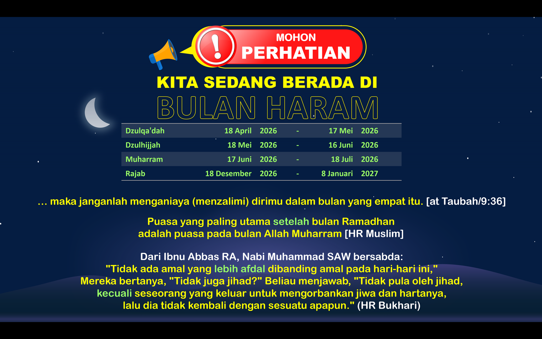 Bulan Haram