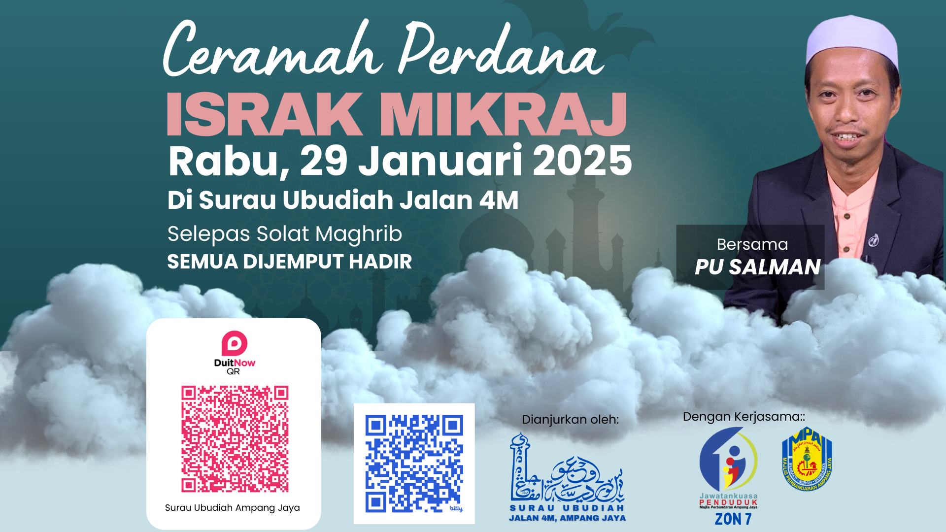 CERAMAH PERDANA ISRA' MIKRAJ - 29/1/2025