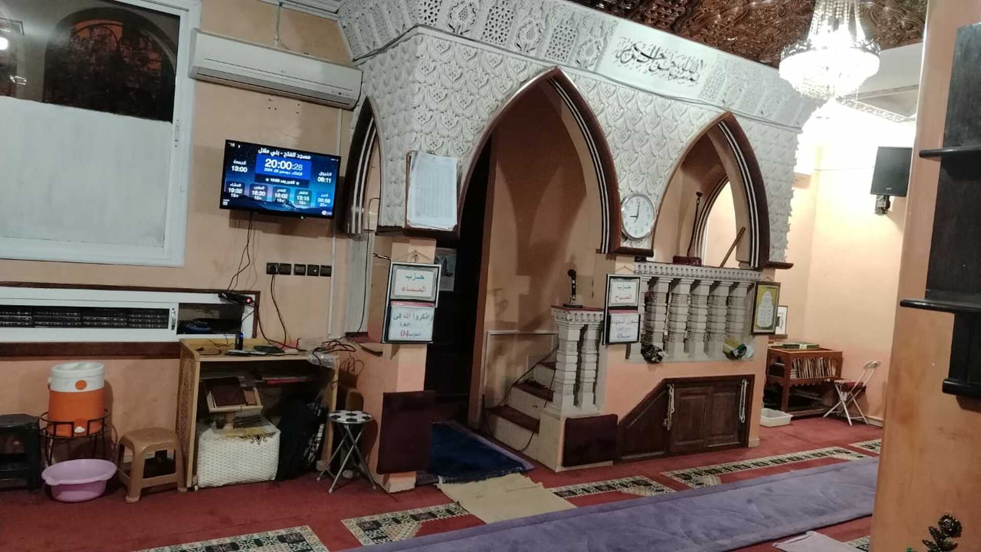 مسجد الفتح التقدم