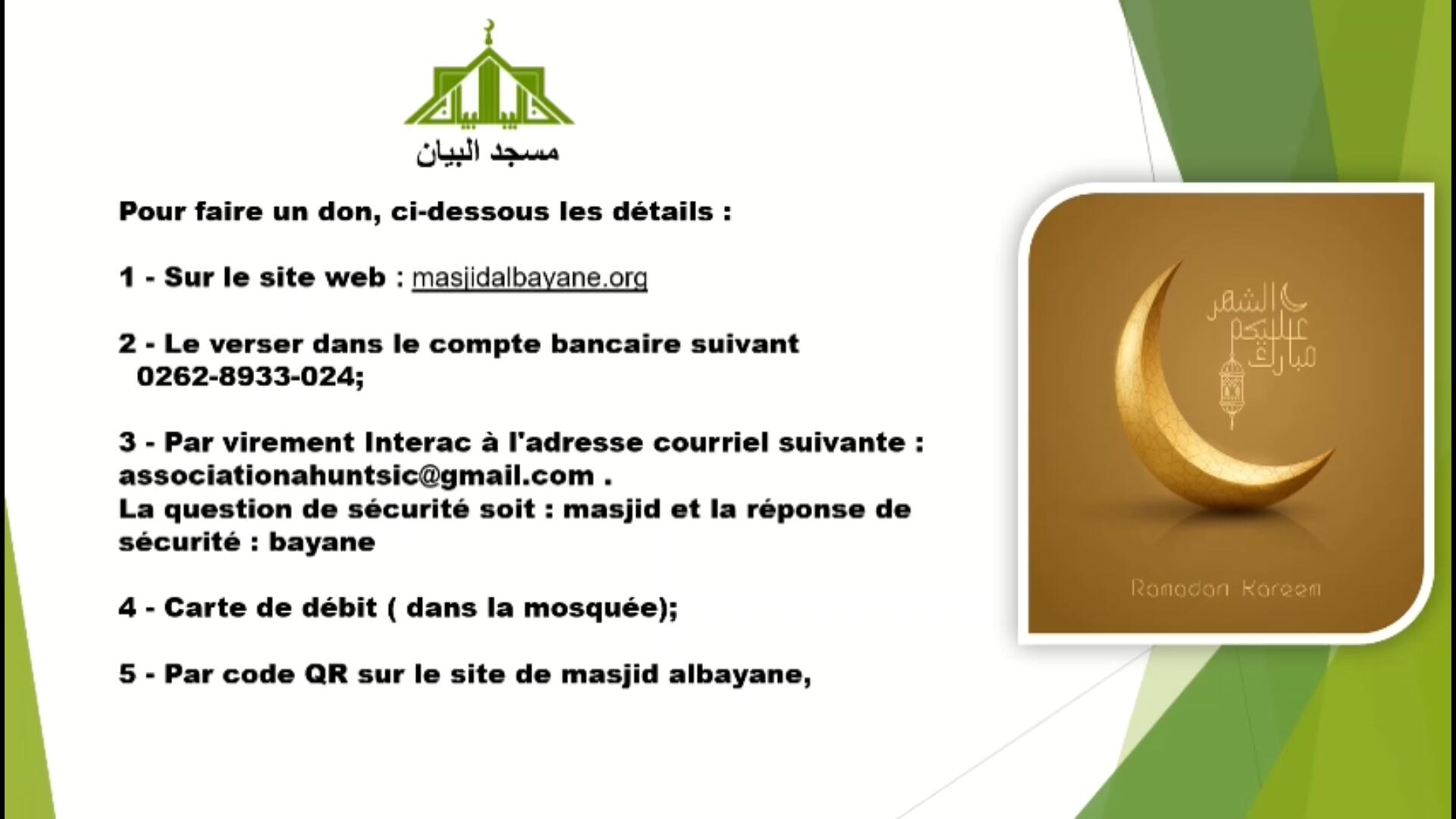 Faire un don