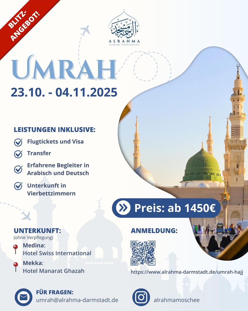 Kurzfristige Umrah!