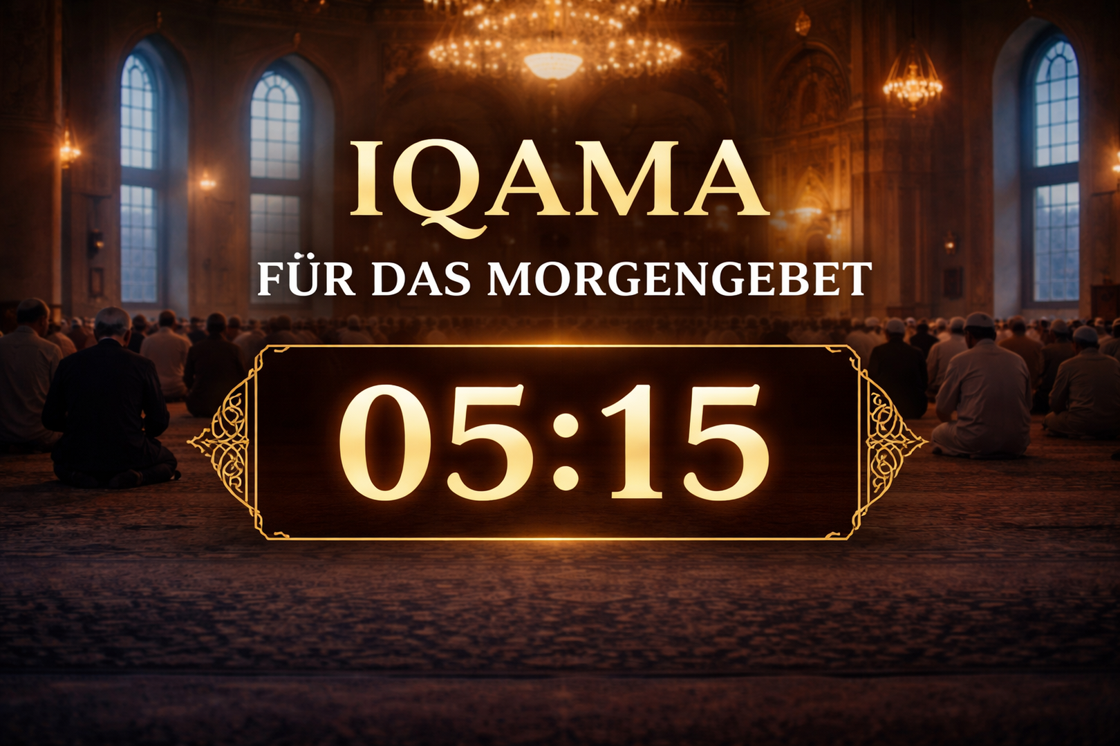 Iqama Morgengebet