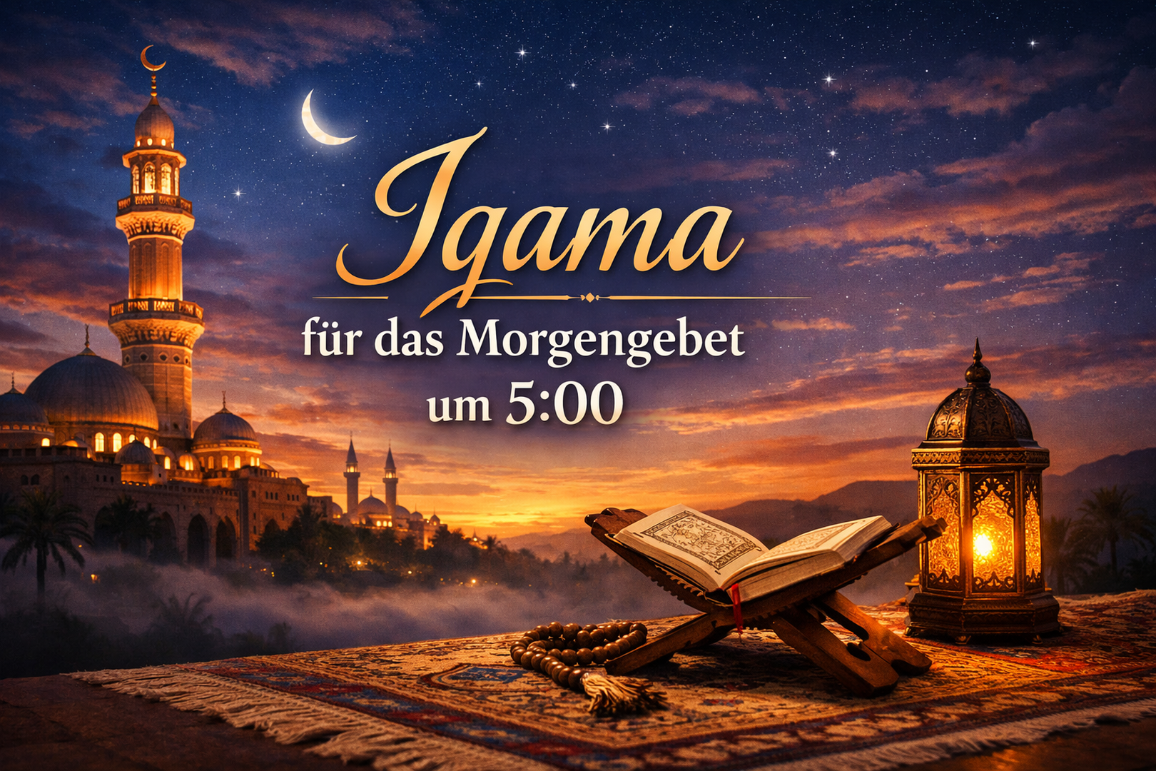 Iqama Morgengebet