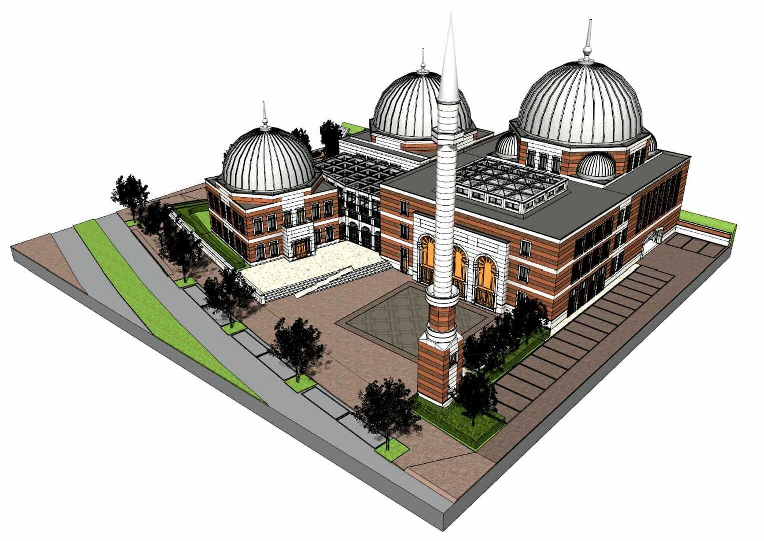 Boven IJ Yeni Cami projemiz