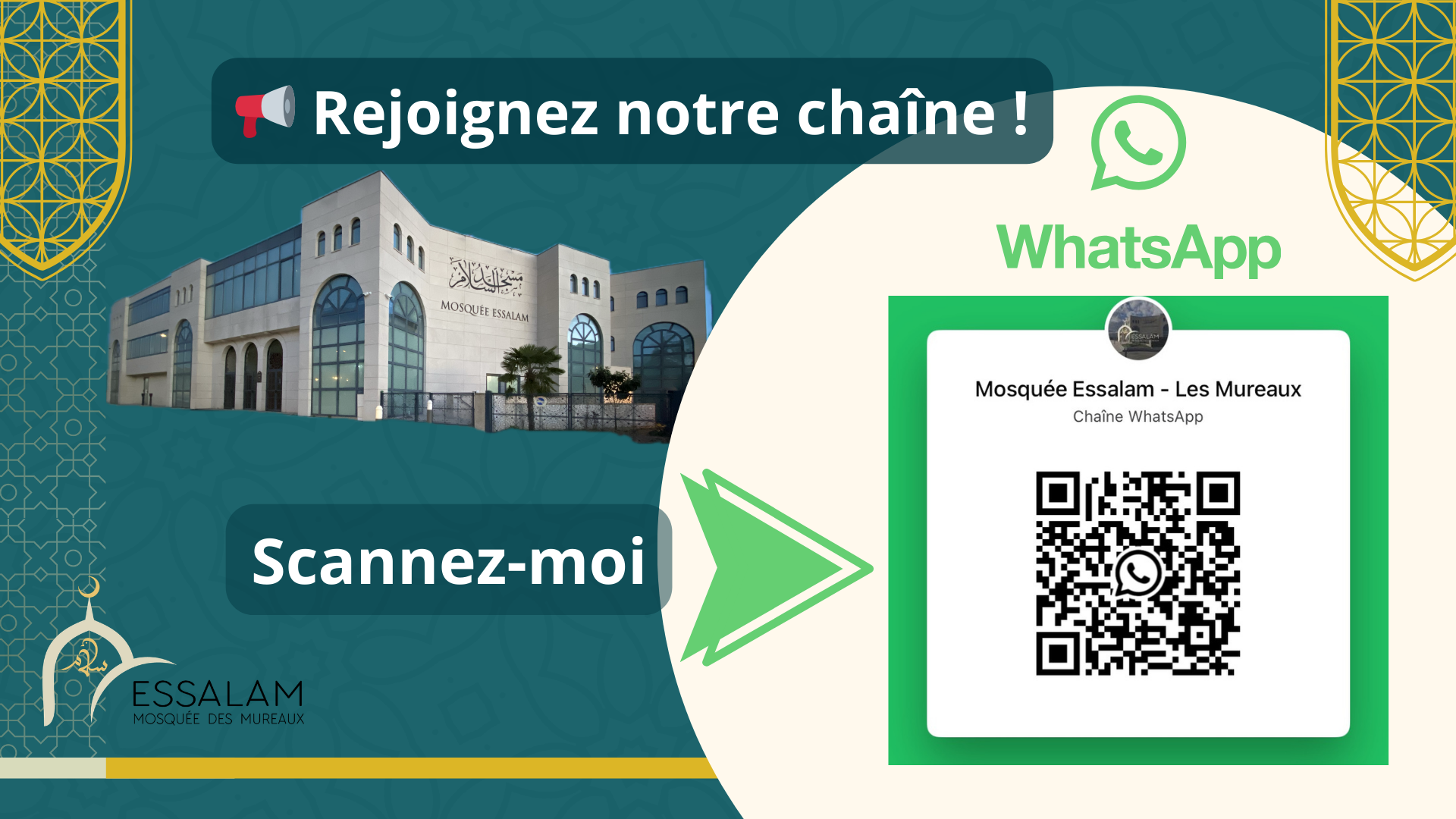 Rejoignez notre chaîne WhatsApp