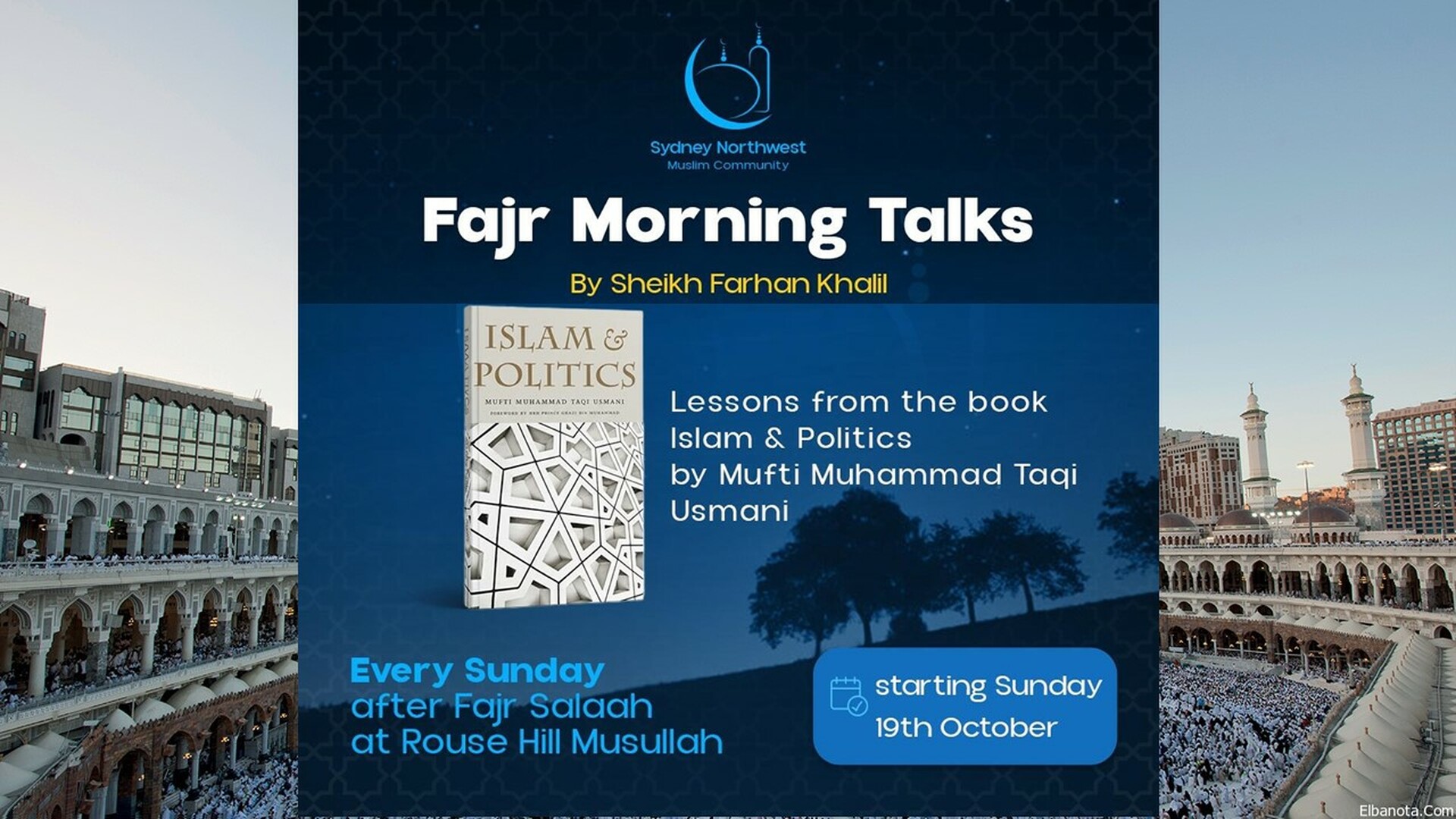 Fajr morning talks - Sheikh Farhan