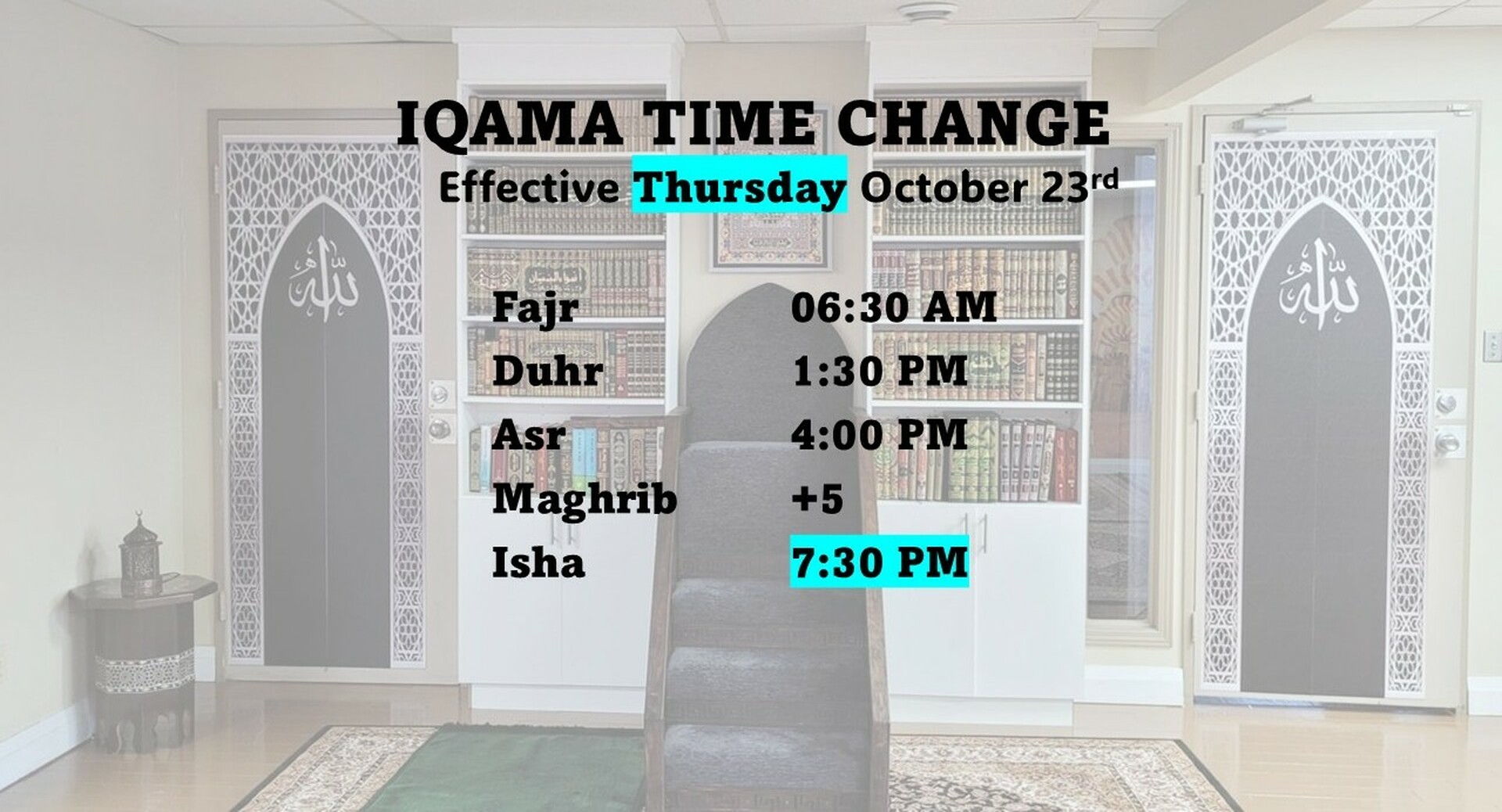 Time Change