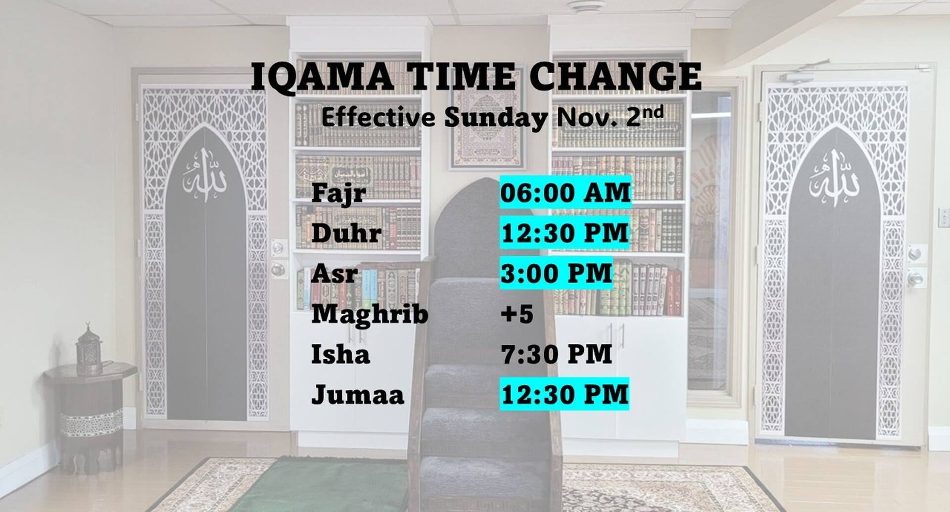 Time Change