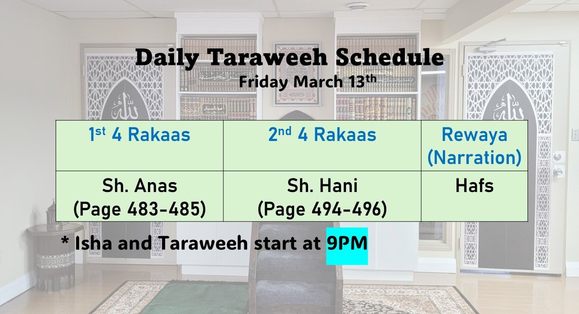 Taraweeh