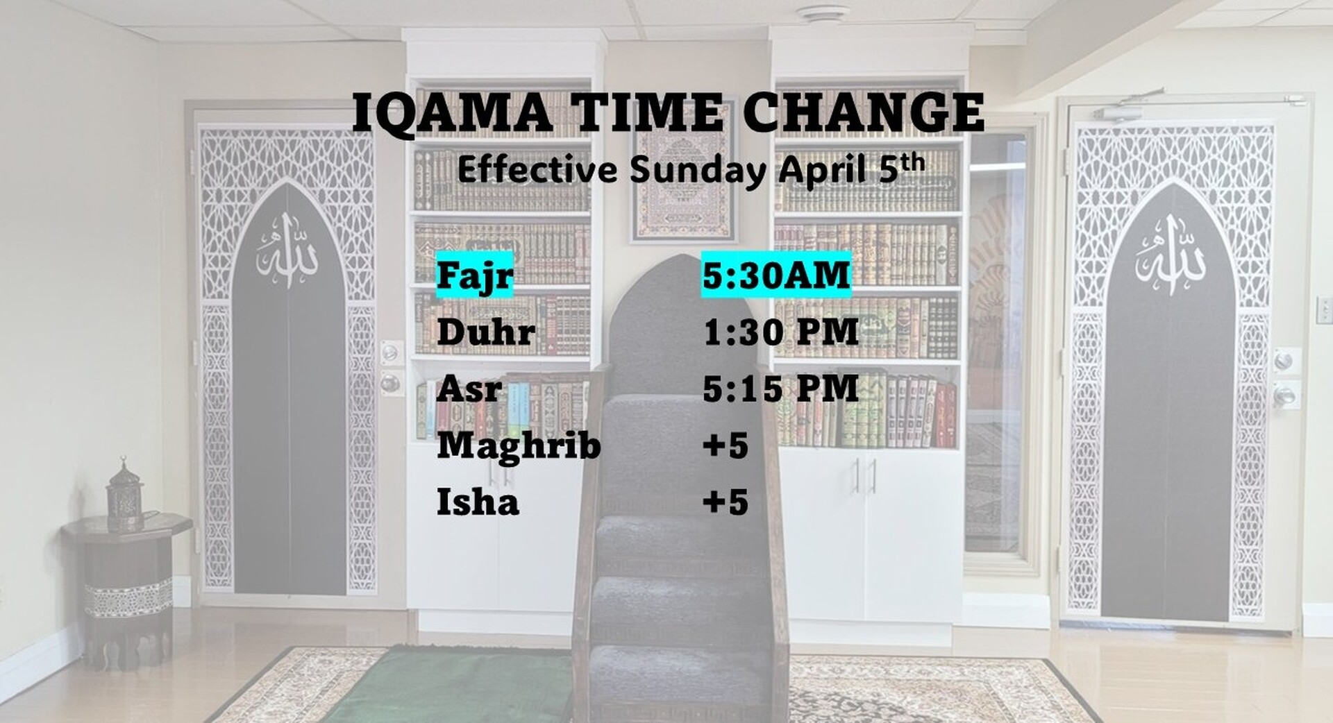 Time Change