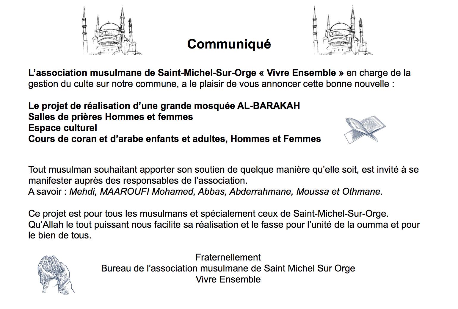 Projet mosquée