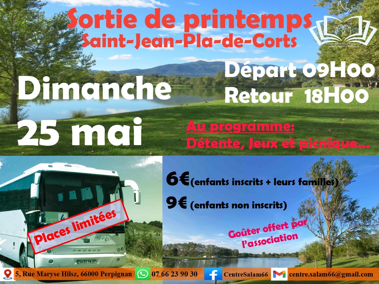Sortie de printemps 2025