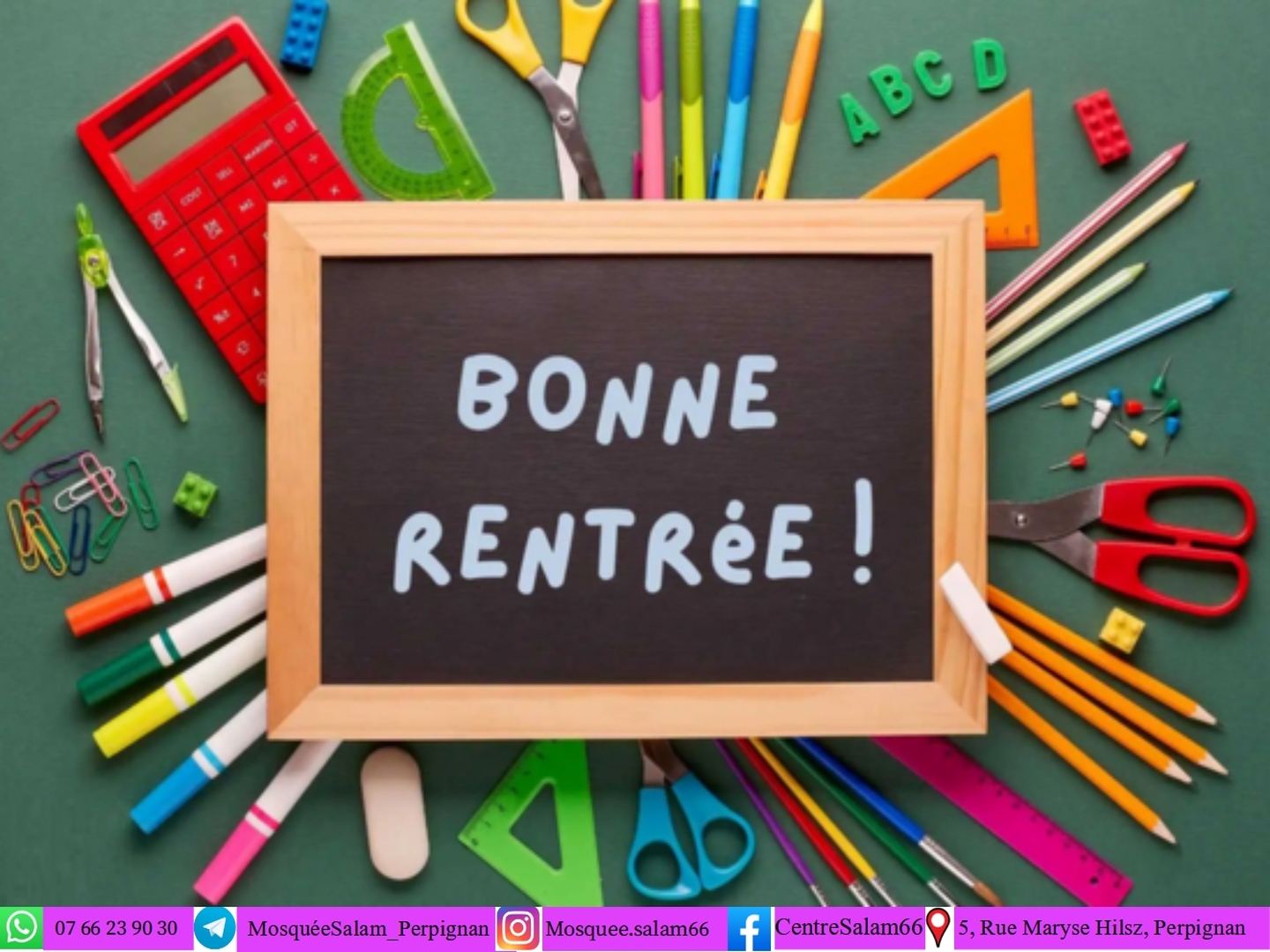 Bonne rentrée
