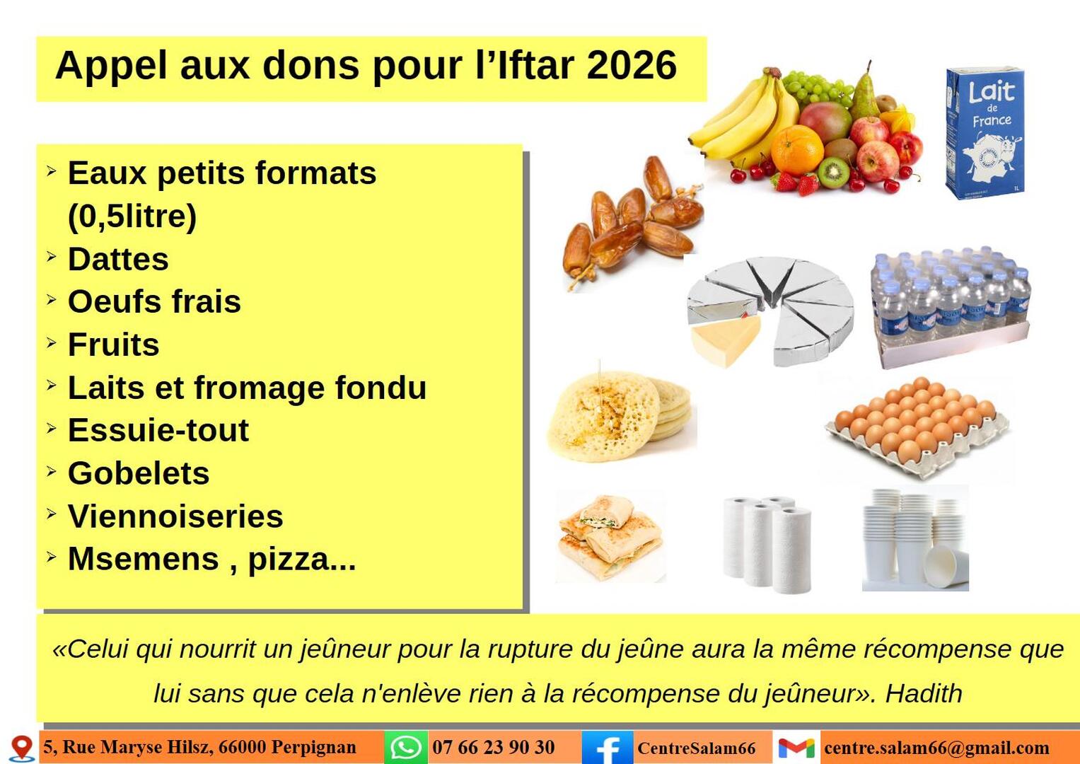 DONS ALIMENTAIRES