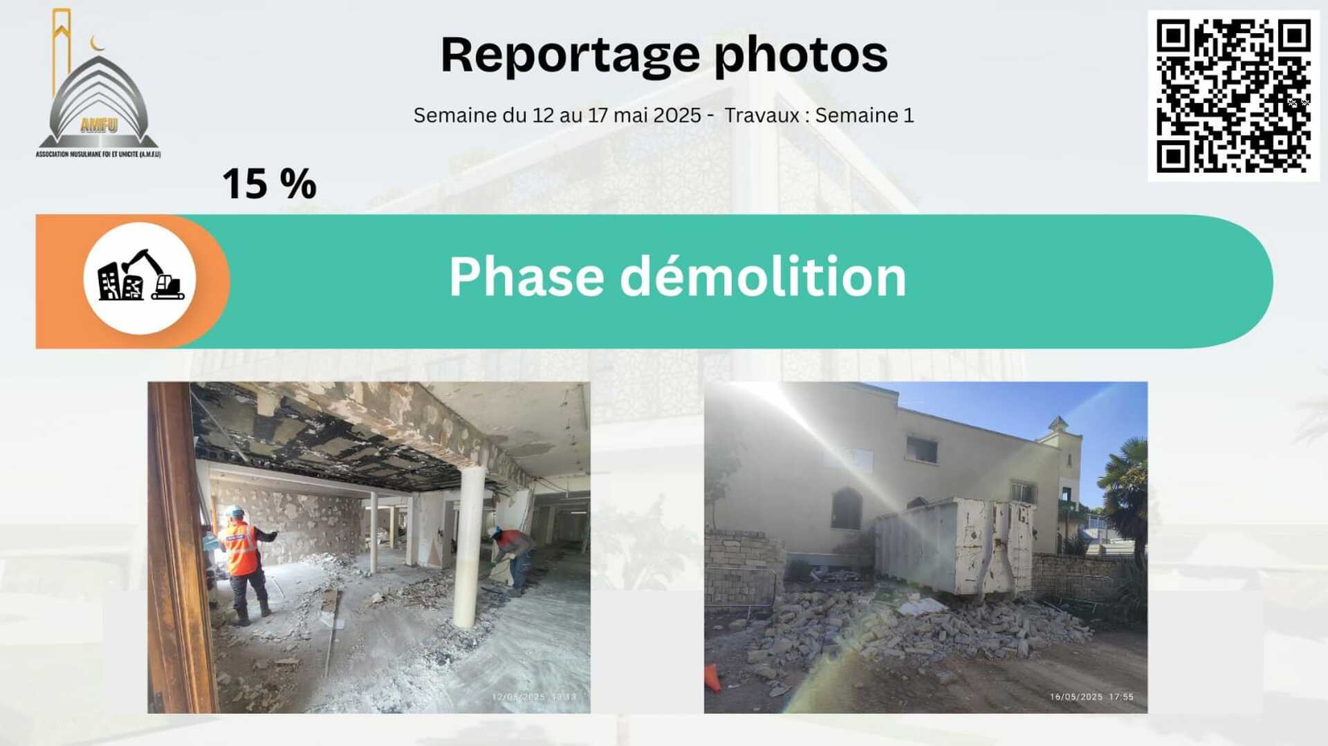 Reportage photos Travaux