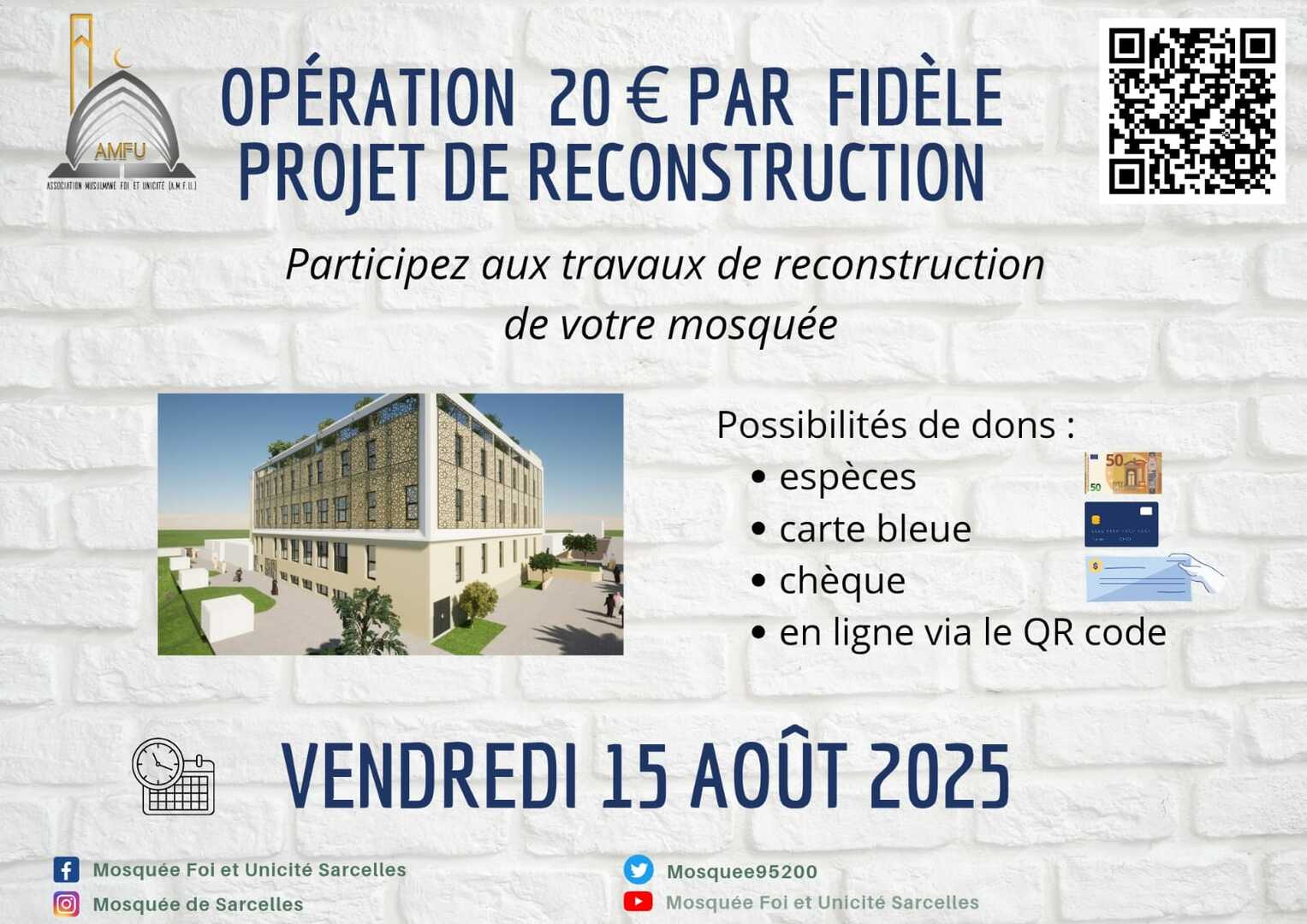 Opération collecte 20€