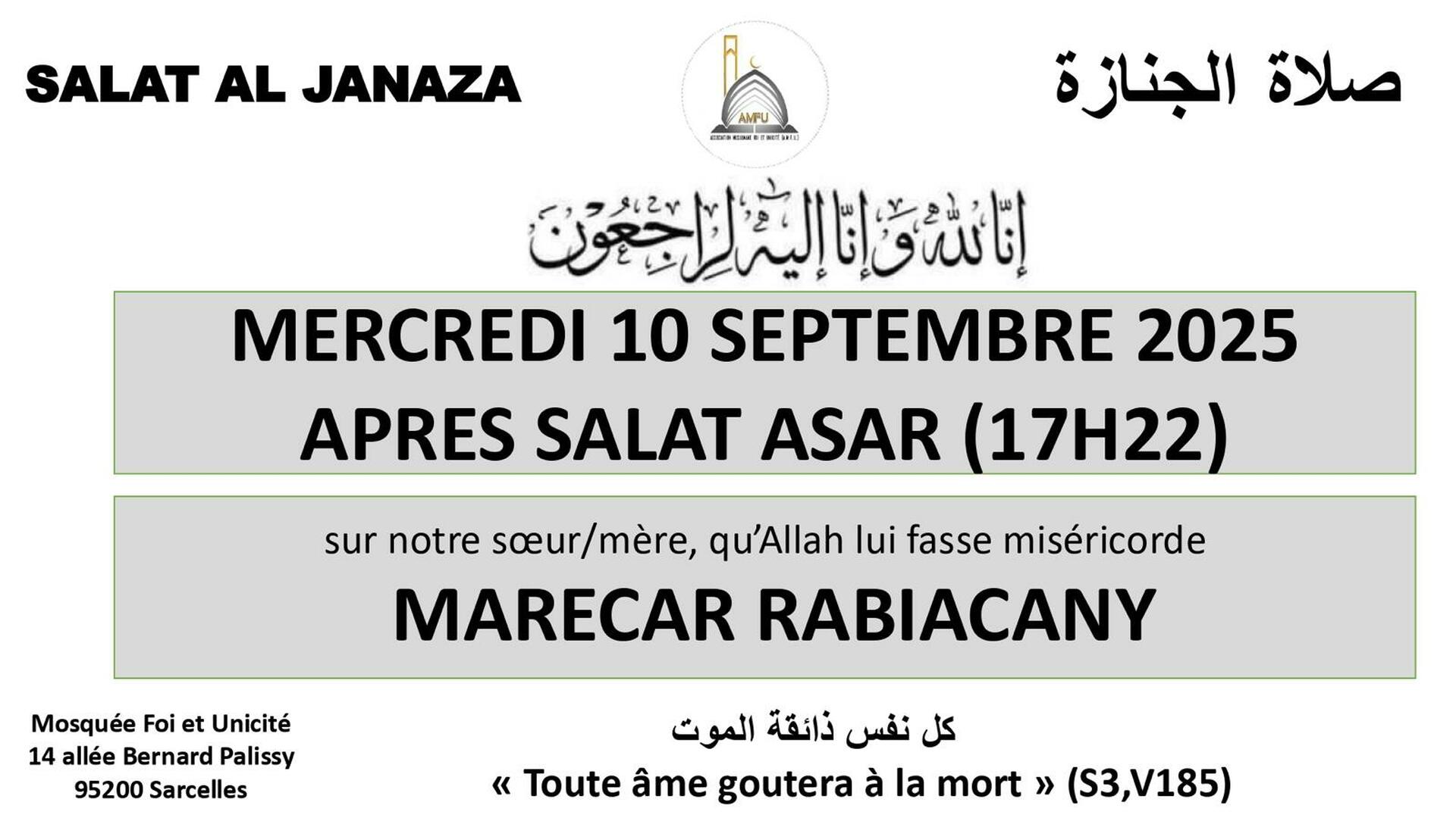 Salât Janaza