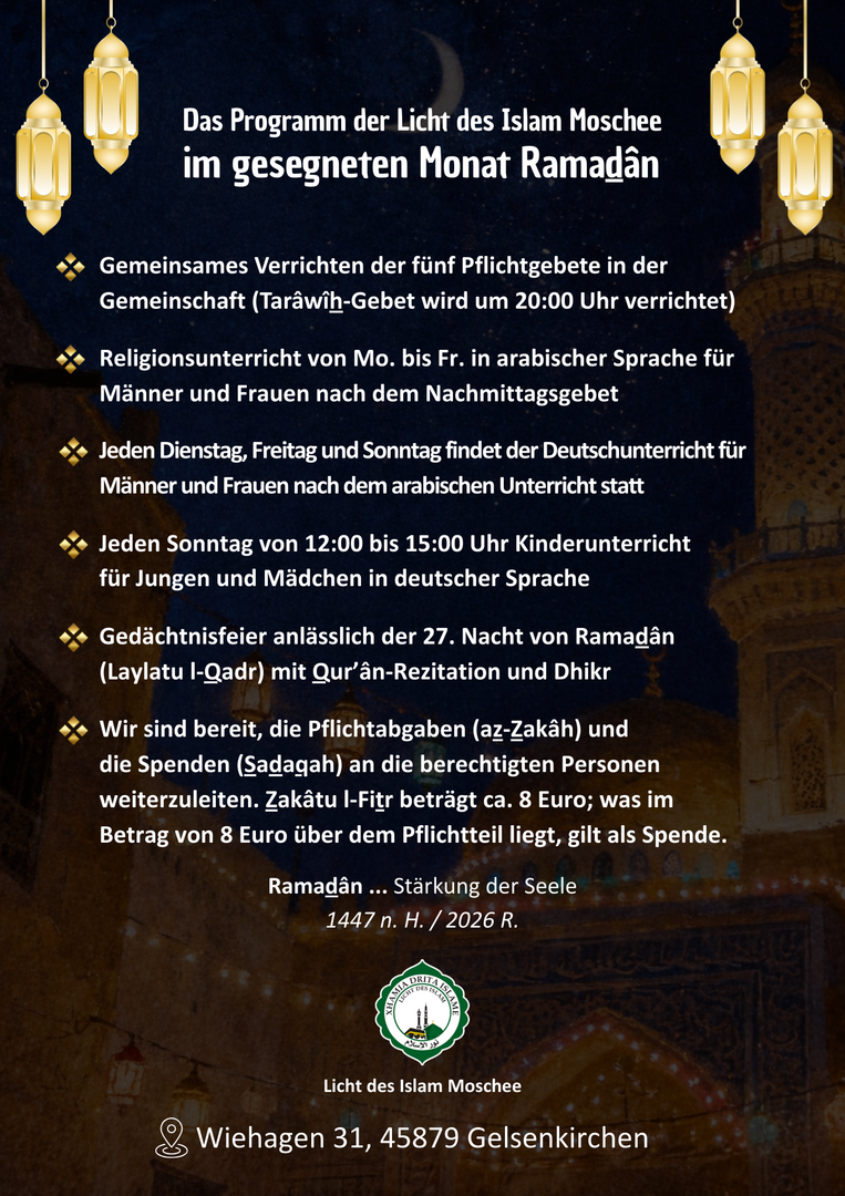 Ramadân-Programm