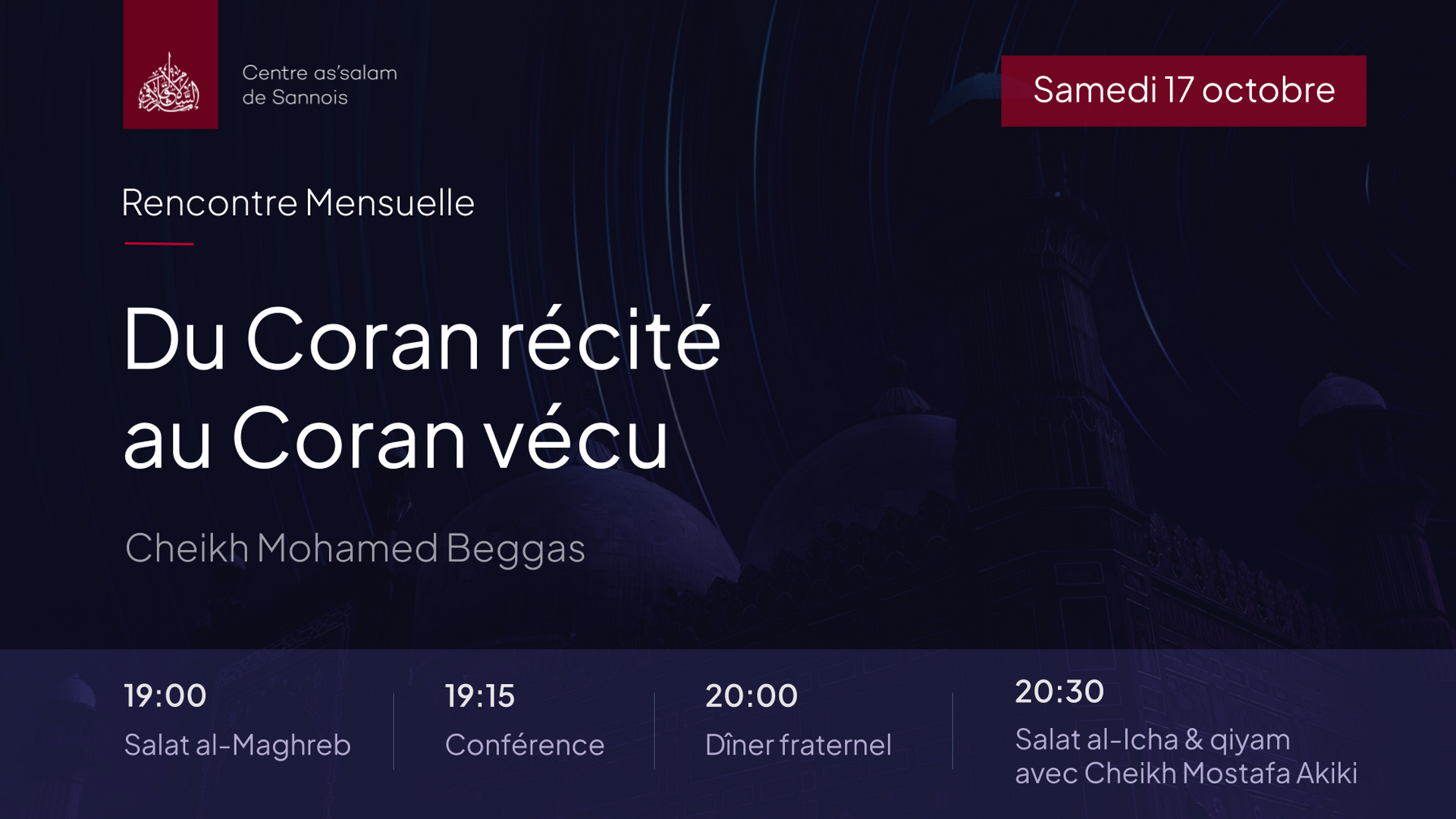 Rencontre mensuelle