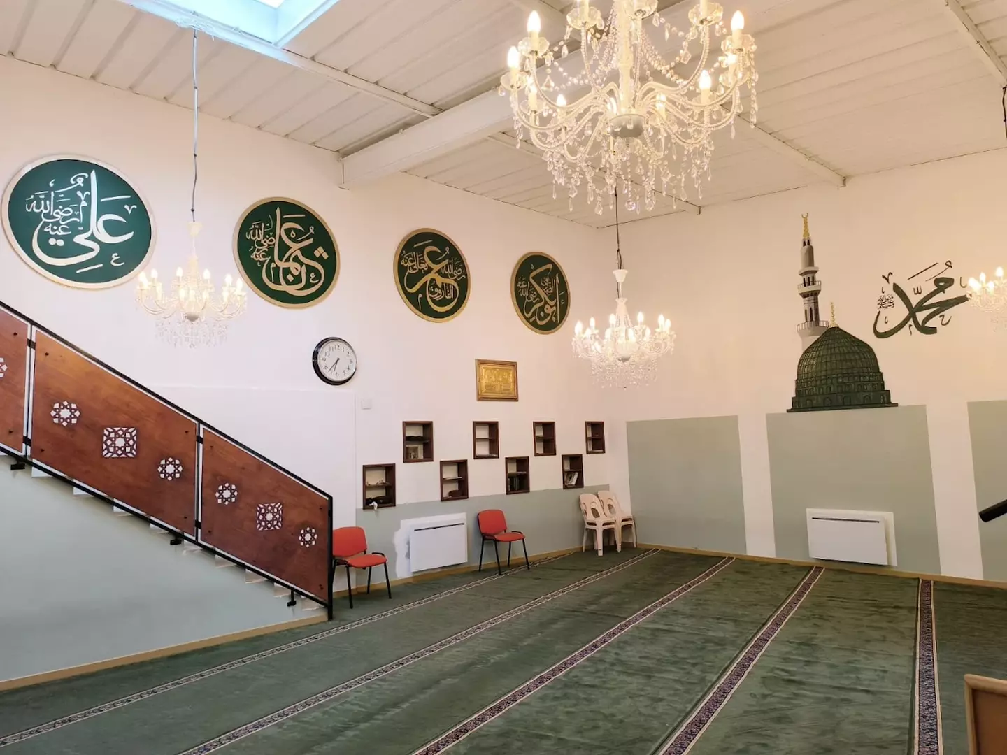Photo mosquée interieur