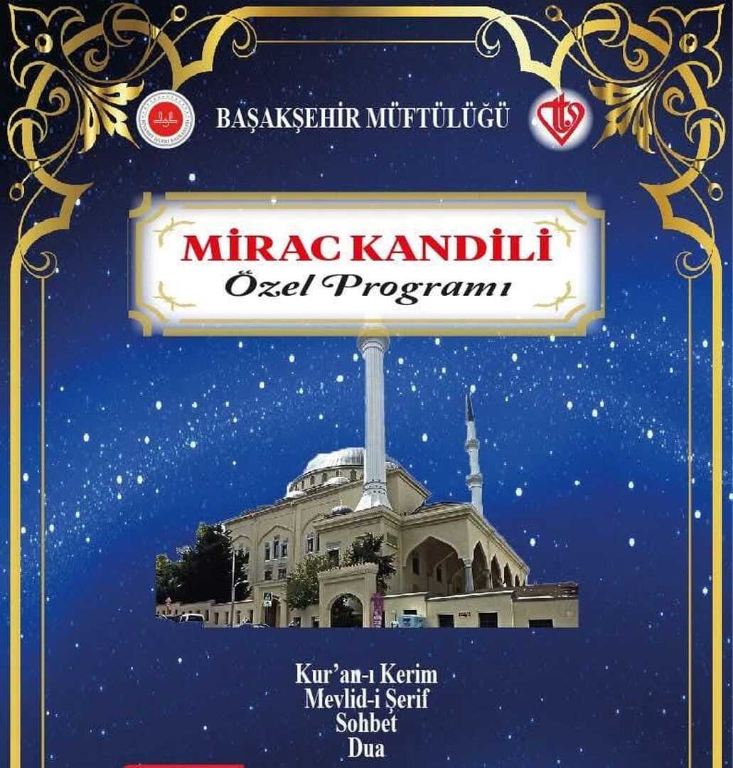 Miraç Kandilimiz mübarek olsun