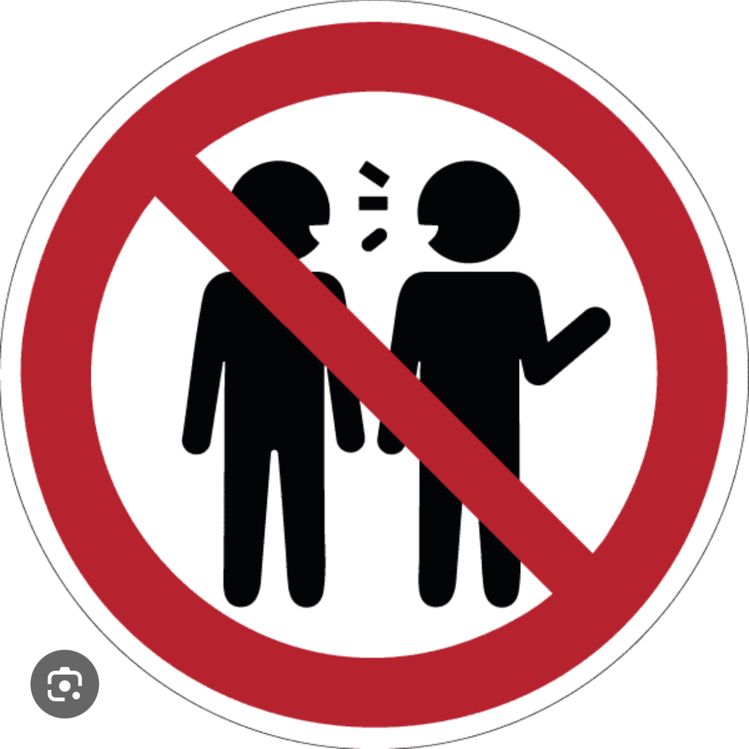 Soyez silencieux إلتزموا الهدوء