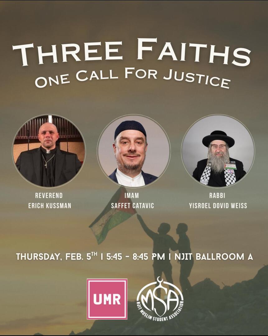 THREE FAITHS ONE CALL FOR JUSTICE