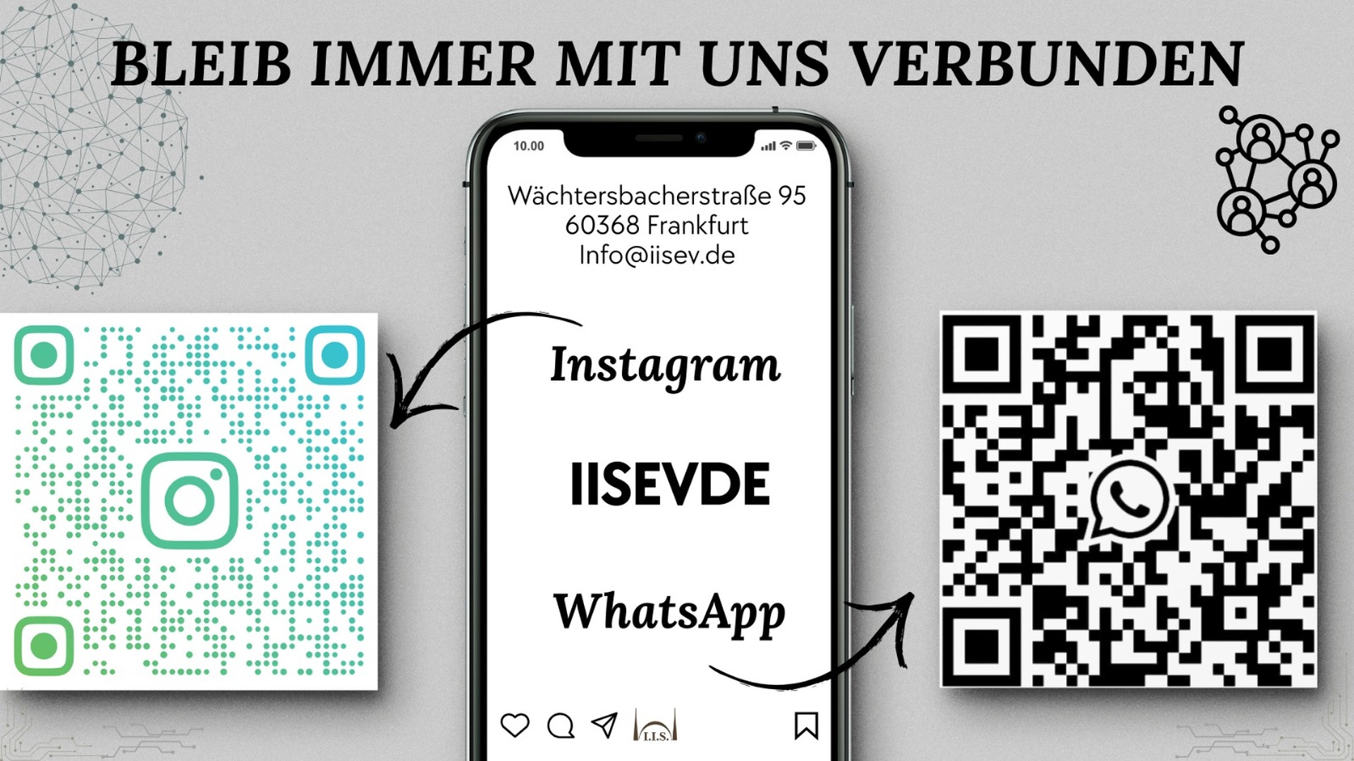 Bleib mit uns verbunden!