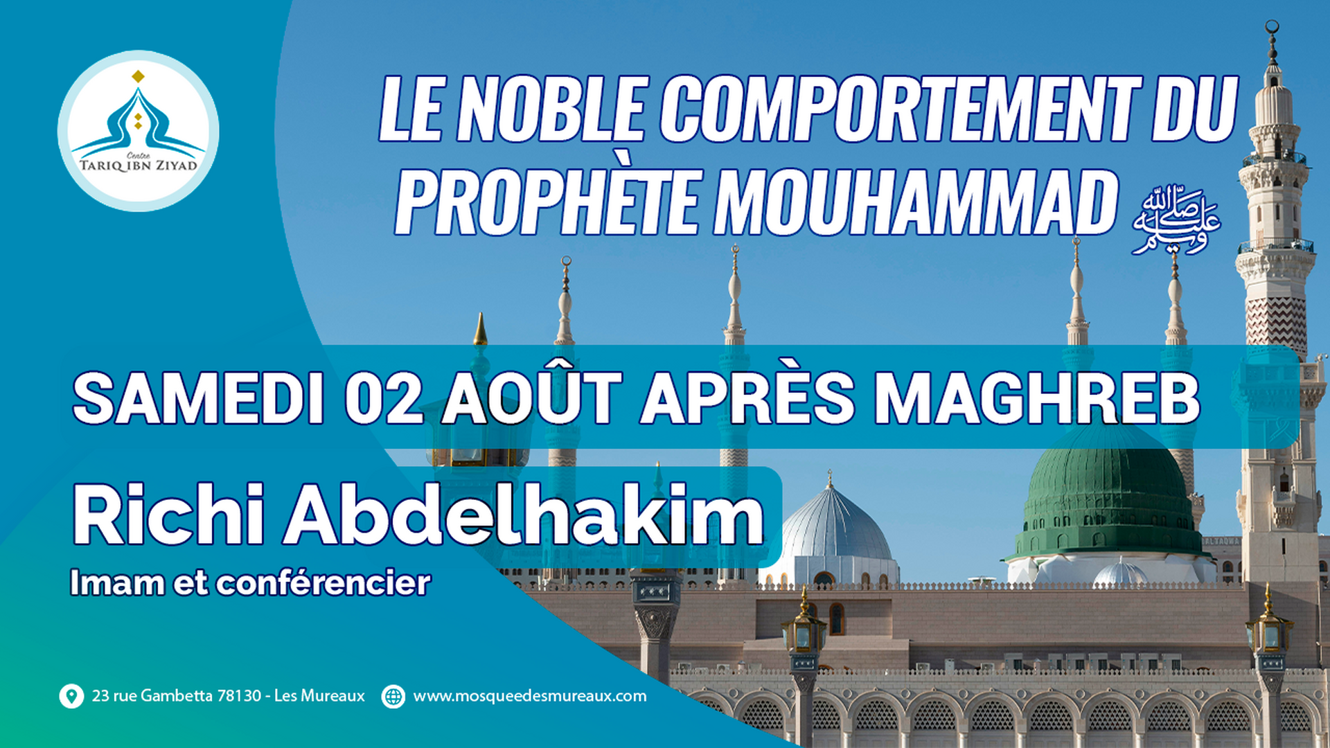 Conf. Richi Abdelhakim sam. 02/08 maghre