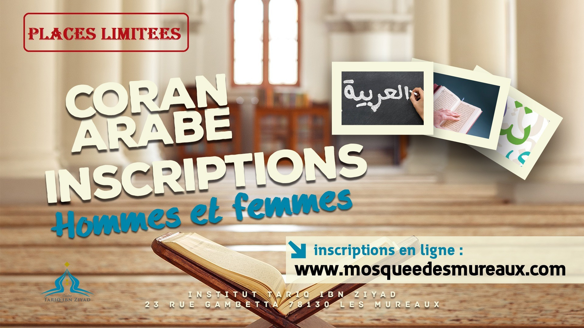 Inscriptions étudiants Institut Tibyan