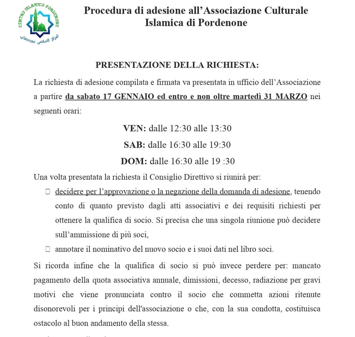 Sono aperte le iscrizioni per l'anno2026