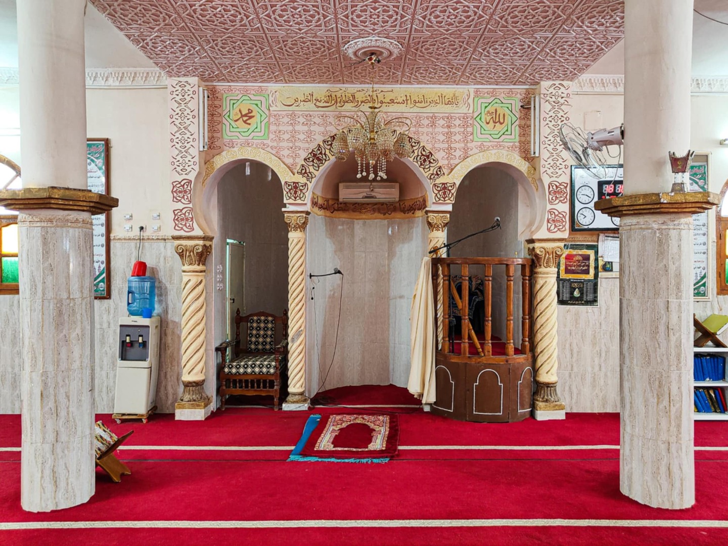 مسجد ابي بكر الصديق حي الحراش زاوية كنتة