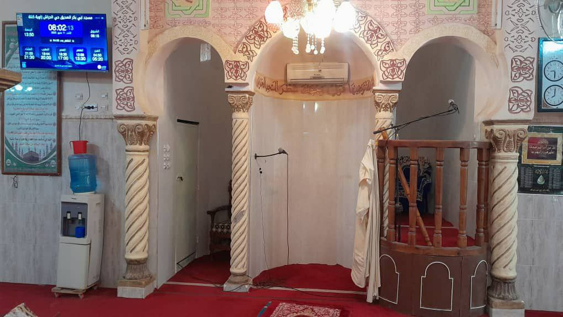 مسجد ابي بكر الصديق حي الحراش زاوية كنتة
