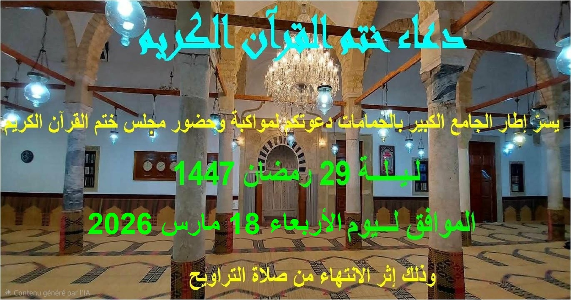 دعاء ختم القرآن الكريم