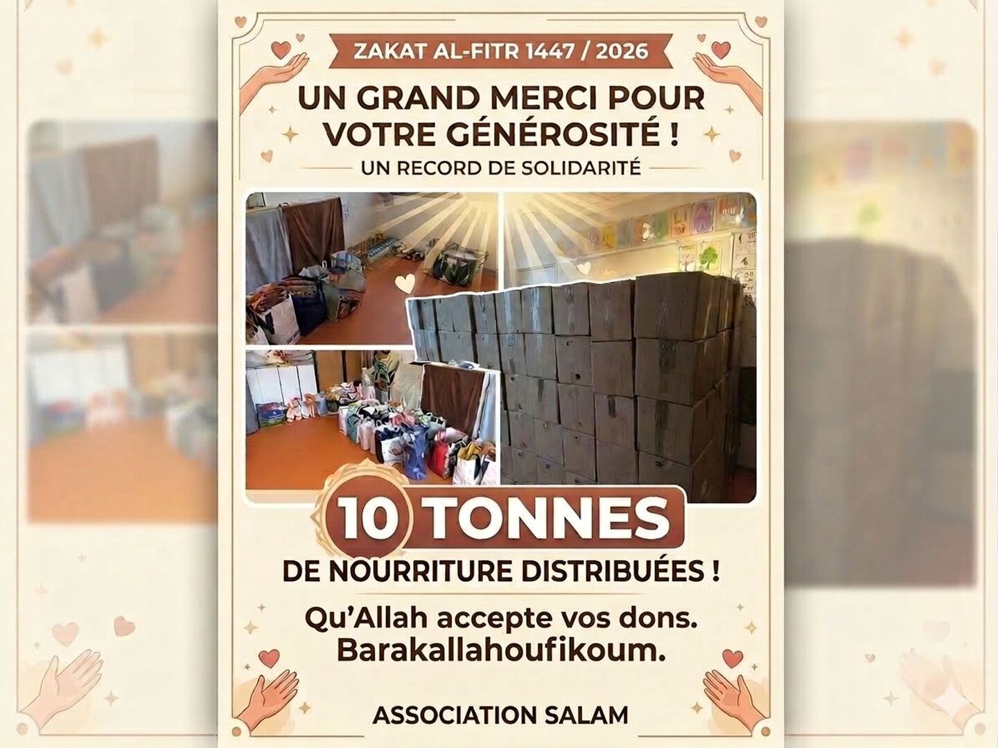 Récolte Zakat Al-fitr