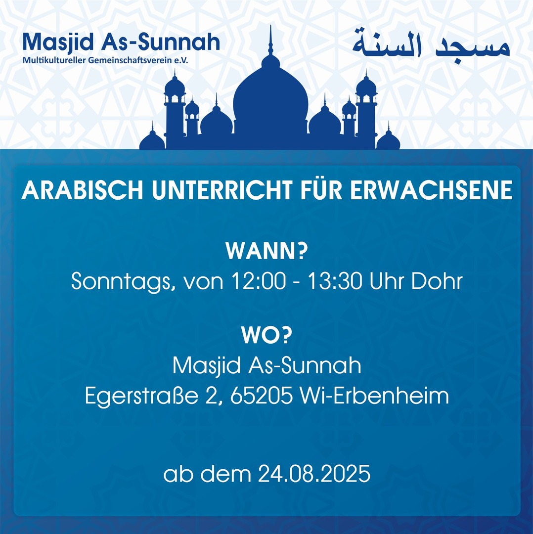 Arabisch Unterricht für Erwachsene