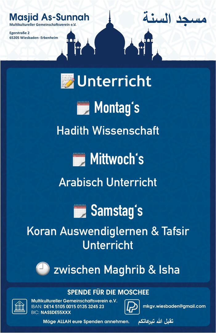 Hadith Wissenschaft, Koran & Arabisch