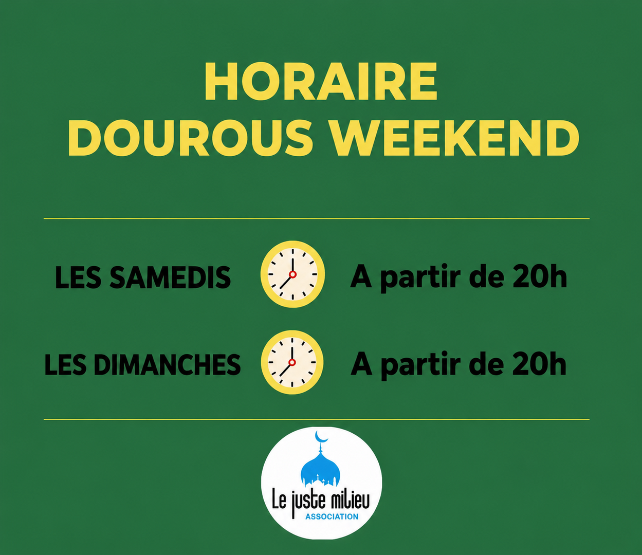 Dourous du Week-end