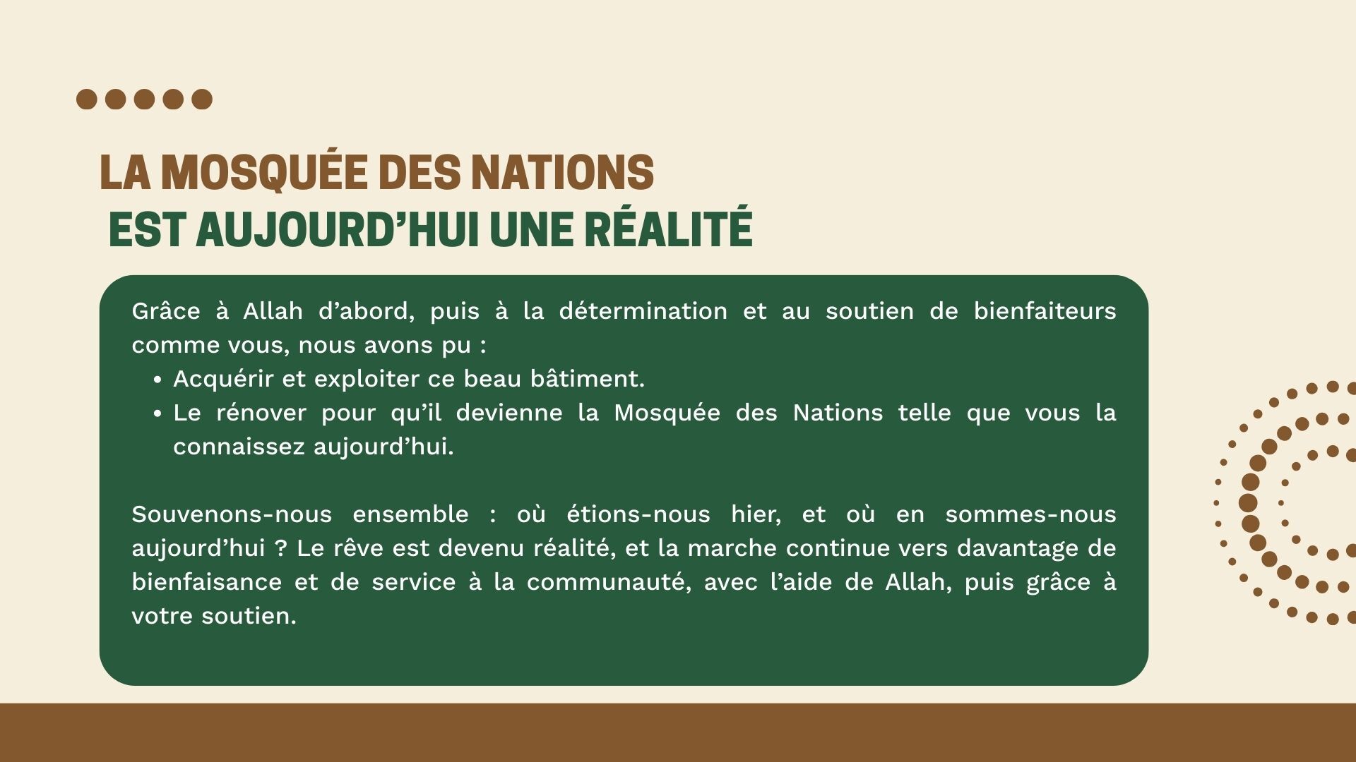 Remboursement de la dette 3