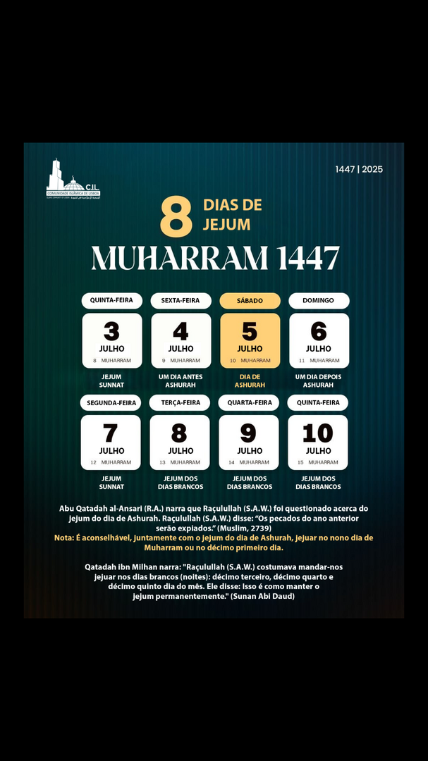 Jejuns Muharram